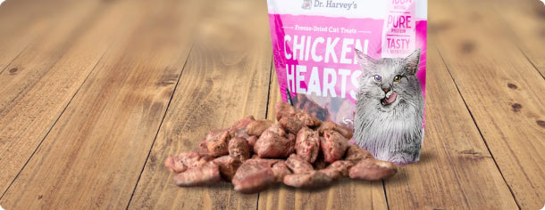 Freeze-Dried, Single Ingredient Treats for Your Cat