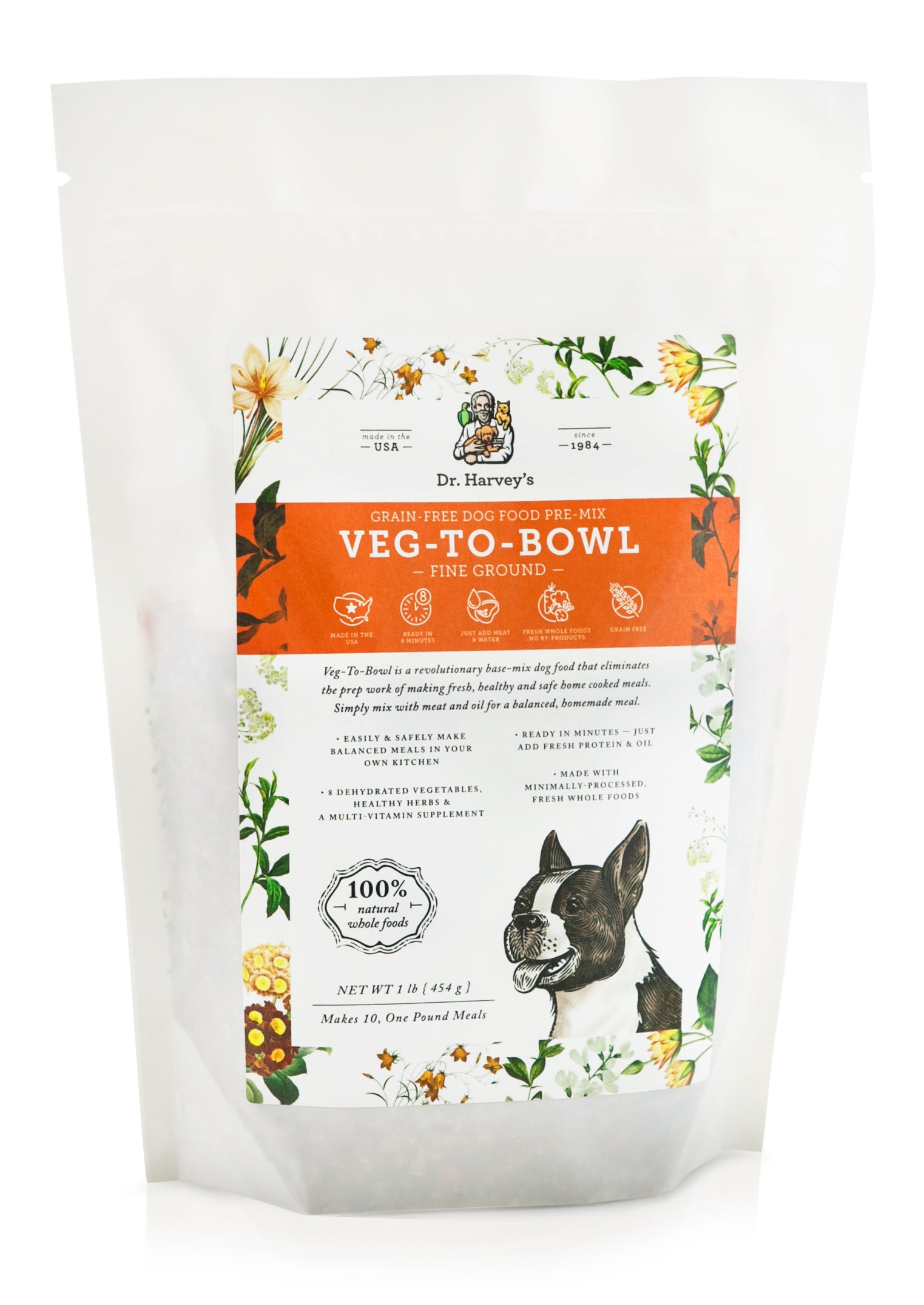 Veg-To-Bowl Fine Ground Dog Food Base Mix – Dr. Harvey's