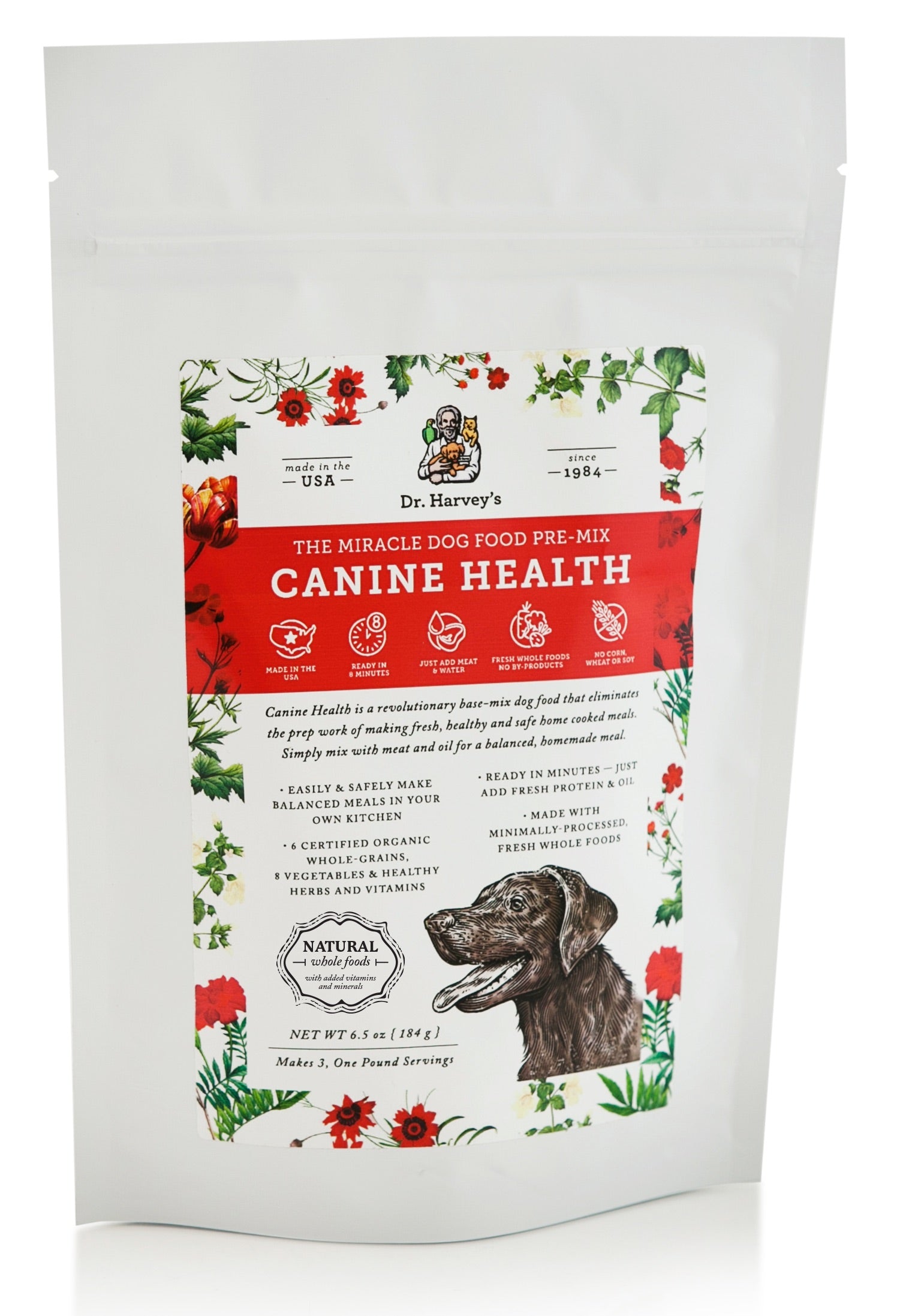 Canine Health Homemade Dog Food Base Mix – Dr. Harvey's
