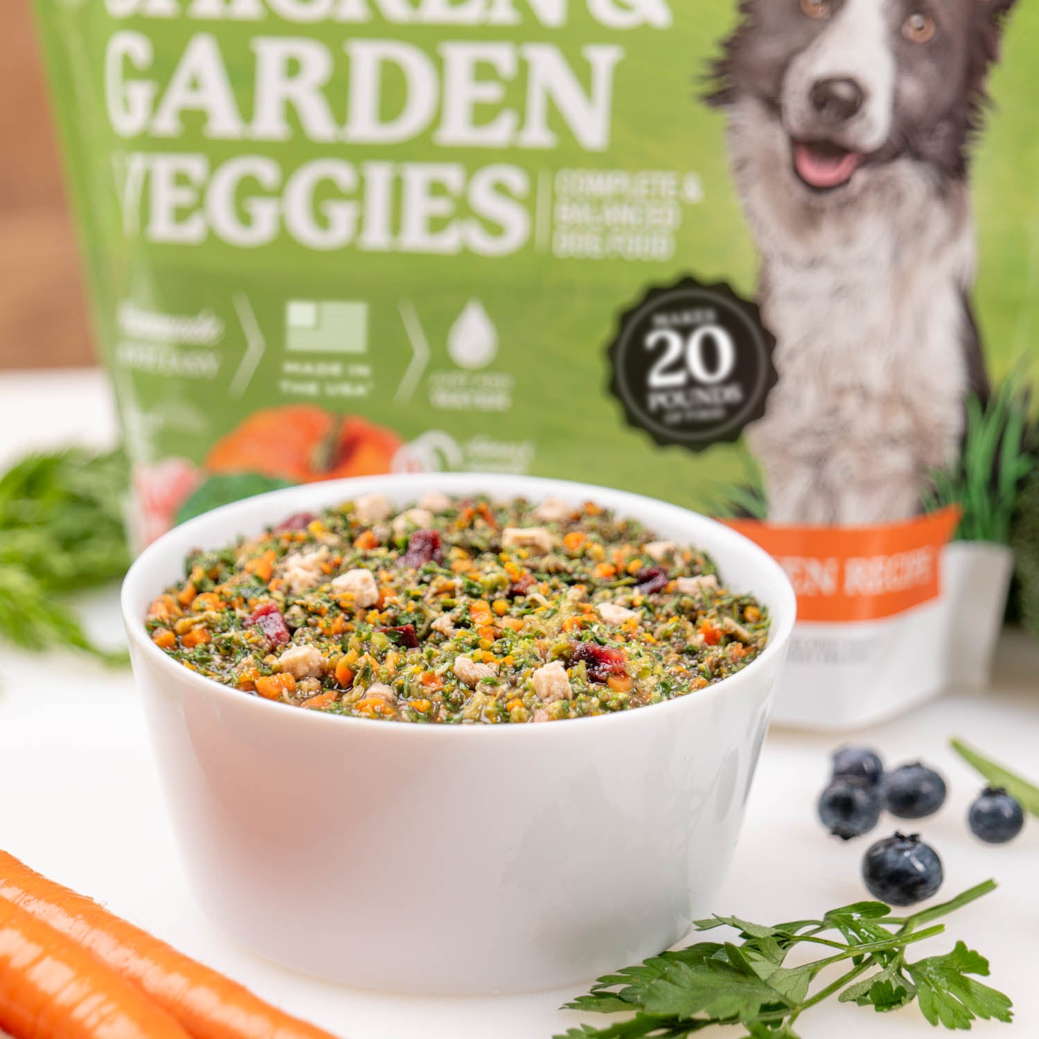 Garden Veggies Grain-Free Homemade Dog Food – Dr. Harvey's