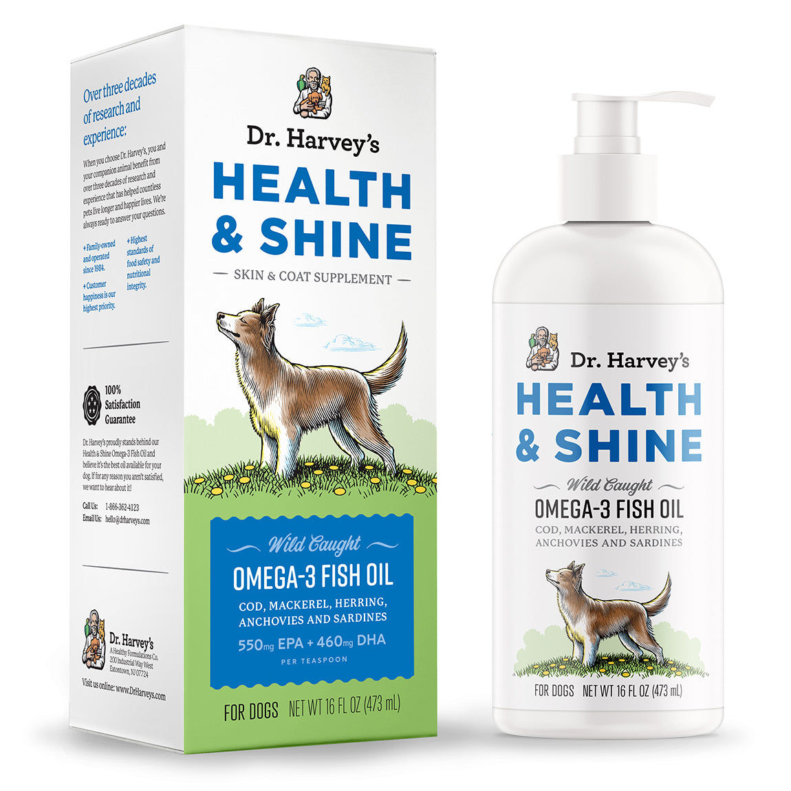 Health and Shine Omega-3 – Harvey's