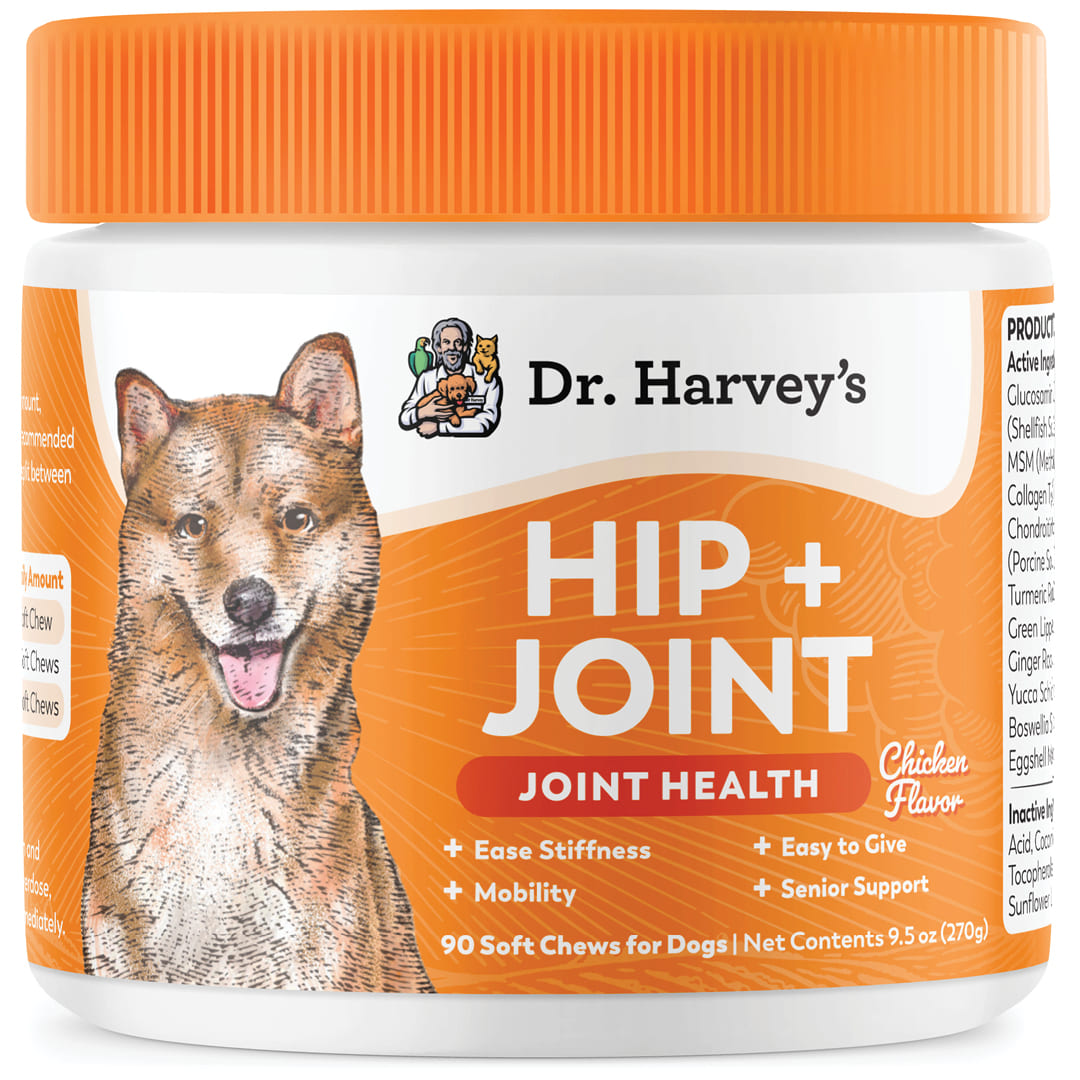 Hip plus Joint Soft Chews for Dogs Dr Harvey s