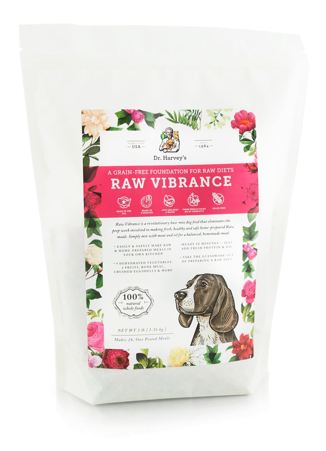 Raw Vibrance Dog Food Base Mix for Raw Diets – Dr. Harvey's